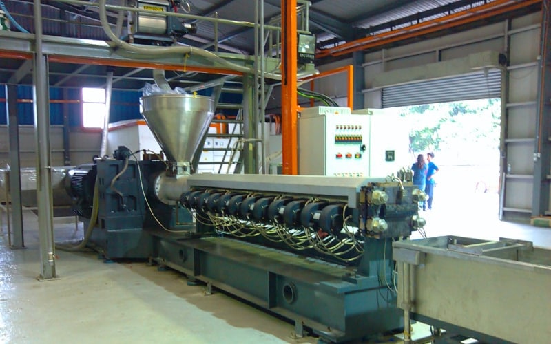 1000kg/h 滾塑成型造粒生產線 英國